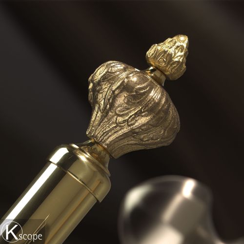 Brass 1 1/2'' Diameter - Single Rod